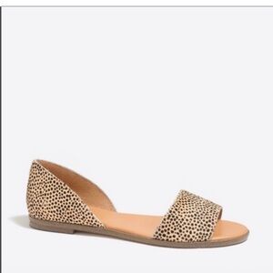 J Crew Morgan Peep Toe Flats